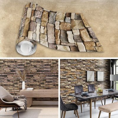 Carta da Parati 3D Elegante – Trasformazione Facile delle Pareti | WALLCORWRAP