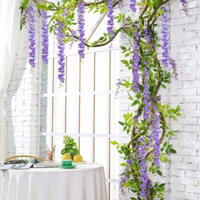 Fiori artificiali di glicine | WISBLOOM