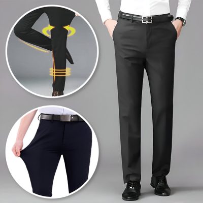 Pantaloni eleganti da uomo con elastico | STRETCHIES
