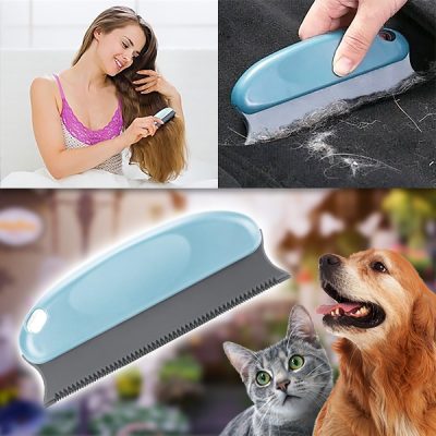 Spazzola 2 in 1 per la rimozione dei peli di animali domestici|  ALLFUZZ