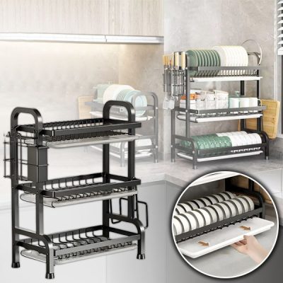 Scolapiatti intelligente multistrato per un'asciugatura rapida ed efficiente dei piatti | DRYSTACK