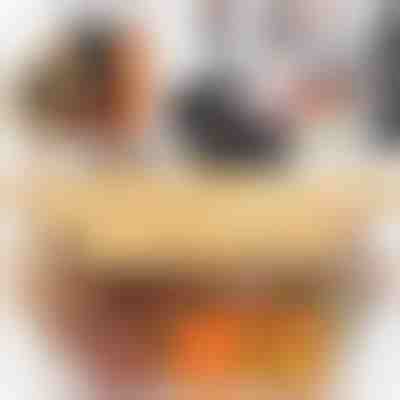 Deco Haus Set of 12 jars with lids - airtight, machine washable, microwave-safe - For cakes, pasta, cereals, coffee - 10.7 cm high, 6 cm diameter