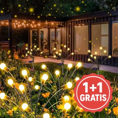 Luci solari da giardino (luce calda) | SOMPEX 1+1 GRATIS