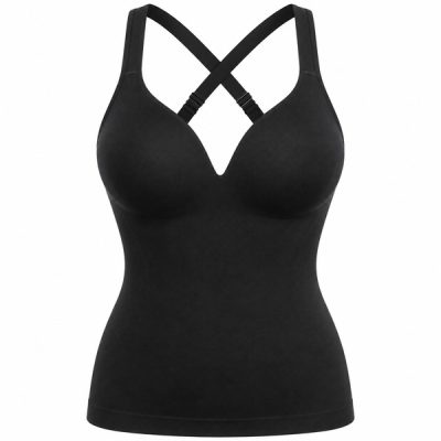 Canotta modellante con reggiseno wireless integrato | Madamshape™ UPSHAPE